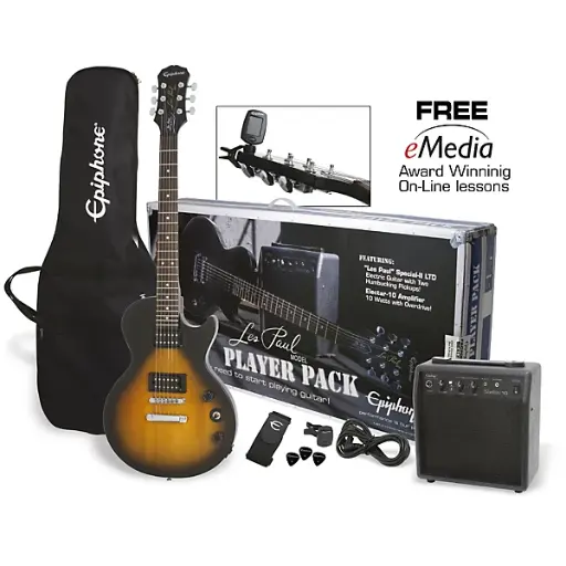 [electric guitar] Epiphone LES PAUL ELECTRIC PACK-VINTAGE SUNBURST